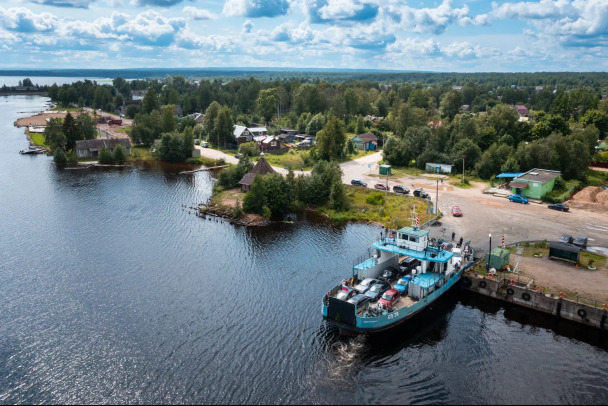 Паром в Вознесенье снова на ходу