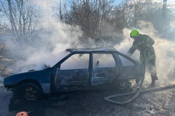Сейчас дверь ломать будем! В Выборге трое крепких взяты за поджог BMW работника морга и газ в лицо директора ритуальной фирмы