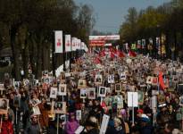 шествие в Гатчине, 9 мая 2025 года
