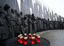 Фрагмент мемориала в память о мирных жителях СССР – жертвах нацистского геноцида в годы Великой Отечественной войны в деревне Зайцево