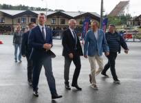 визит министра на базу "Кавголово"