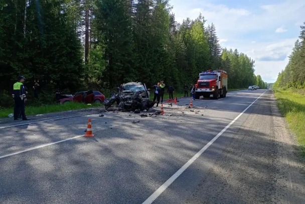Авария под Тихвином стала уголовным делом. Погибли четыре человека