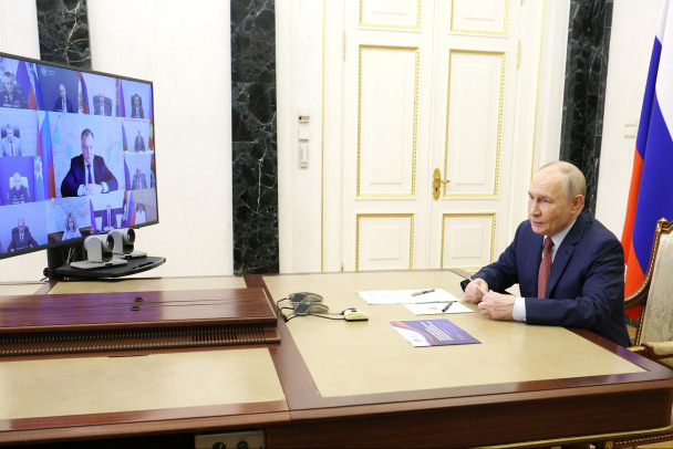 Путин: удары ВСУ по российским регионам не остановят наступление Вооруженных сил РФ