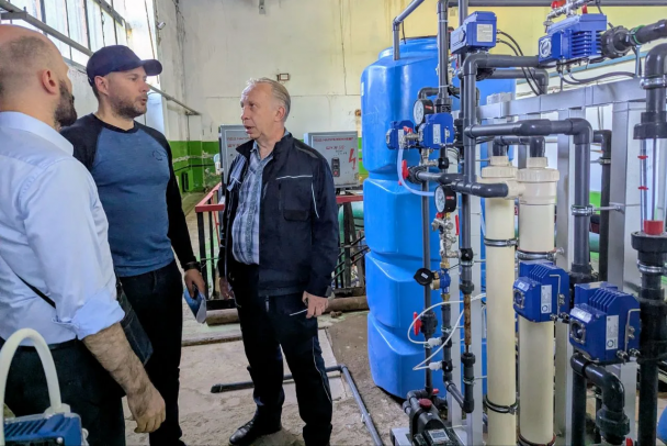 На очистных в Кингисеппе вода пройдет через 10 фильтров