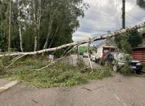 Выборг после ливня 27 июля 